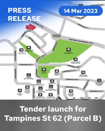 OrangeTee Comments on launch of land parcels at Tampines St 62 (Parcel B)